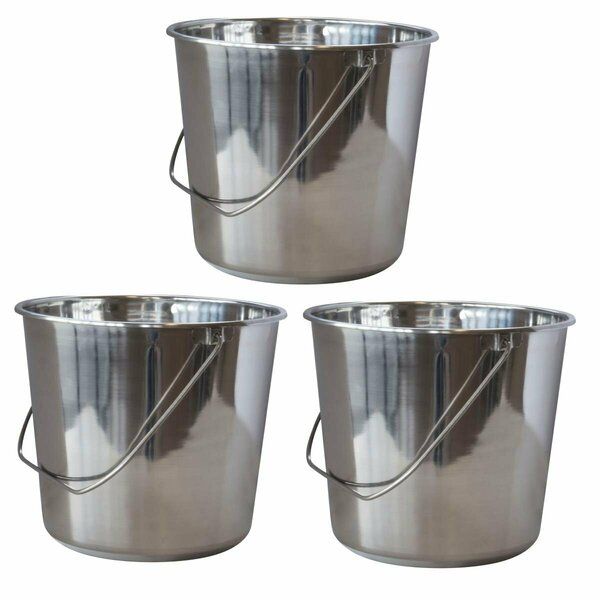 Razoredge Stainless Steel Bucket Set, Large - 3 Piece RA199833